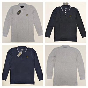 Lyle & Scott Men's Long sleeve Polo Shirt - Picture 1 of 12