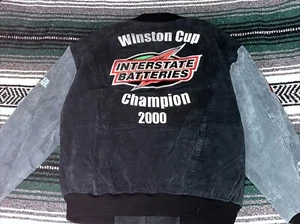 Vintage Jeff Hamilton Interstate Batteries Racing Championship Jacket NASCAR - Bild 1 von 11