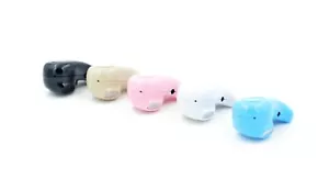 BLUETOOTH 4.0 HEADPHONE SPORT MINI stereo in-ear earphone headset rechargeable - Picture 1 of 17