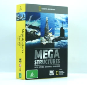 Mega Structures National Geographic DVD Box Set Educational Documentary Region 4 - Picture 1 of 16