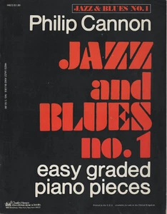"Jazz And Blues No. 1" - Easy Graded Piano Pieces / Philip Cannon - '73 - Picture 1 of 5