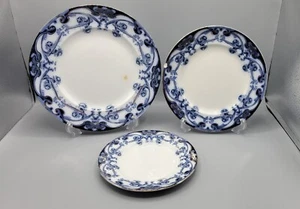 Royal Staffordshire Pottery Burslem England "Iris" Pattern Set Of 3 Dishes - Picture 1 of 11