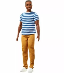 Mattel Ken Fashionistas African American FNT86 Fashion Doll #18 Barbie - Picture 1 of 9