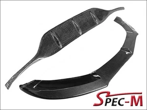 JPM Carbon Fiber Front Lip for 2015+ C200 C250 C350 Sedan w/ AMG Sports Bumper - Bild 1 von 5