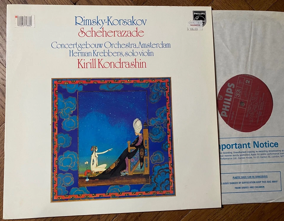 9500 681 Rimsky-Korsakov Scheherazade / Herman Krebbers /  Kondrashin  - Image 1 of 1