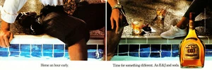 E&J BRANDY AD #4 RARE 1991 VINTAGE 2X HALF PAGES - Bild 1 von 1