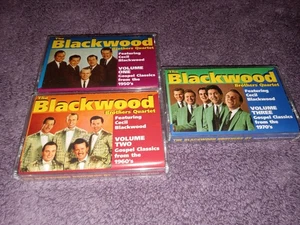 The Blackwood Brothers Quartet [Featuring Cecil Blackwood] Cassette Tapes Lot - Picture 1 of 10