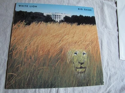 Near Mint White Lion Big Game 1989 Atlantic 81969-1 small co notch - Imagem 1 de 4