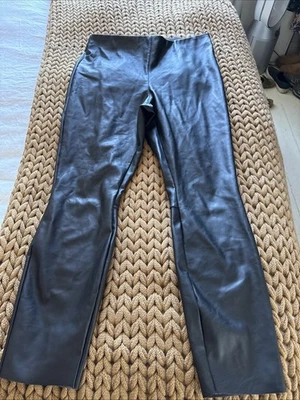 H&M Leather Women’s Leggings Size 14 Brand New Never Worn No Tags Never Worn - Image 1 of 4