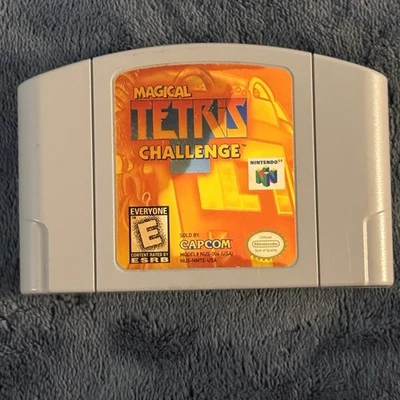 Magical Tetris Challenge (Nintendo 64 N64) Authentic. Cart Only. Tested! - Image 1 of 3