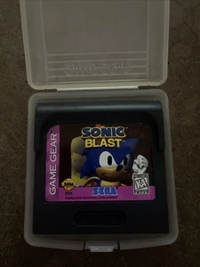 Sonic Blast (Sega Game Gear, 1996) Auténtico Carrito de Juego Solo - Imagen 1 de 2