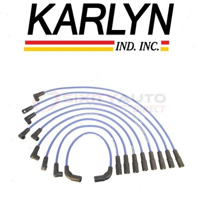 Karlyn Spark Plug Wire Set for 1997-1999 GMC K1500 - Ignition Plugs Coils  me Foto 1 de 4