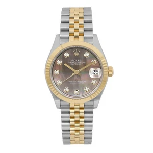 Rolex Datejust 31mm Diamond Gray MOP Dial Ladies Jubilee Watch 278273 - Picture 1 of 6