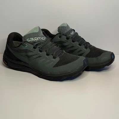 Salomon Outline Low GTX - Hombre 9.5 - Negro/Verde Foto 1 de 4