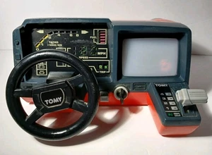 Gioco guida cruscotto Tomy Turnin' Turbo 1983 vintage testato funzionante vedi video - Foto 1 di 24