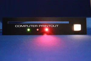 Knight Rider KITT Computer Ausdruck Drucker - Bild 1 von 10