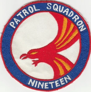 Vietnam vintage USN US Navy Patrol Squadron 19, VP-19, theater made patch - Picture 1 of 2
