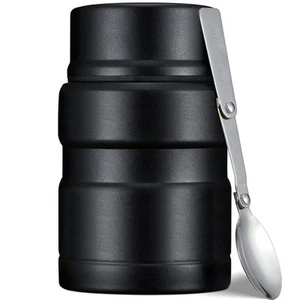 17oz Thermo for Hot Food, Insulated Lunch Food Container with Folding Spoon Q... - Picture 1 of 7