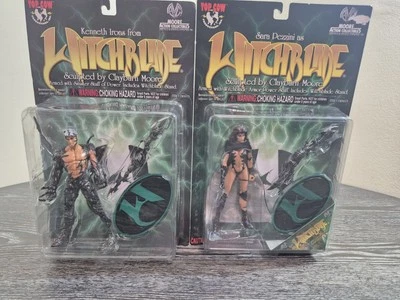 LOT OF 2 - Moore Action Collectibles WITCHBLADE Action Figures - Image 1 of 4