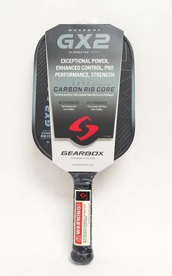 Gearbox GX2 Elongated 16mm Pickleball Paddle - Image 1 of 2