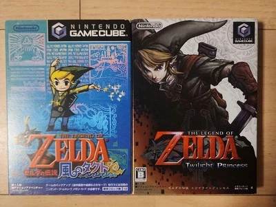 The Legend of Zelda Twilight Princess & Wind Walker Tact  Gamecube - Image 1 of 3