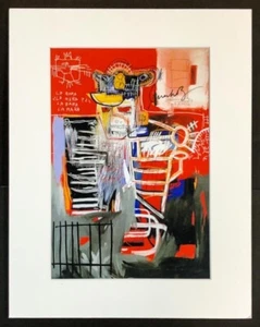 Jean-Michel Basquiat - 11x14 Inch Print - FRAME READY - Hand Signed Signature - Picture 1 of 12