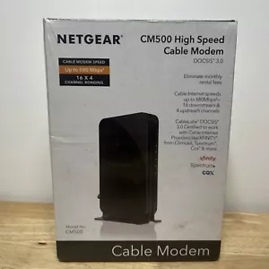 NETGEAR Cable Modem CM500 - Compatible with All Cable Providers NEW SEALED - Picture 1 of 5