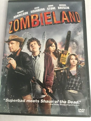 Zombieland DVD Woody Harrelson Emma Stone Ships Same Day with Tracking Foto 1 de 2