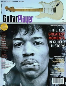 Guitar Player Magazine April 2005 Jimi Hendrix 101 Greatest Moments In Guitar - Imagen 1 de 1