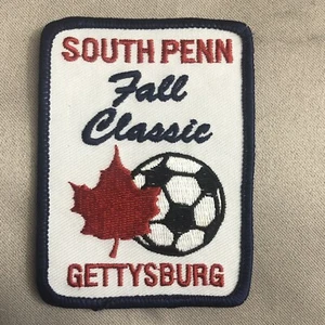 South Penn Fall Classic Soccer Patch - Gettysburg - 2 1/2 inches x 3 1/2 inches - Picture 1 of 2