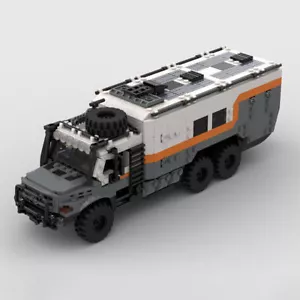 MOC Off-road Truck 6x6 Equipped for Overlanding / Expedition with Full interior - Picture 1 of 7