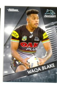2018 NRL Traders Common card 102 Waqa Blake - Penrith Panthers