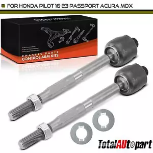 Steering Tie Rod Ends for Acura MDX 2014-2020 2022 Honda Pilot Front Inner Side - Picture 1 of 8