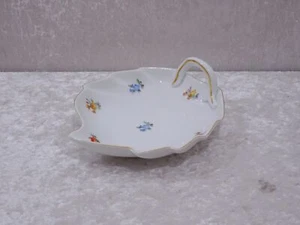 Antike Schumann Bavaria Design Porzellan Zierschale Blattform - Vintage - 17,5cm - Picture 1 of 5
