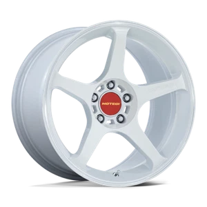 Motegi Wheels MR159 BATTLE V 18x8.5 5x100 30mm Matsuri White MR159WD18855M30 - Picture 1 of 1