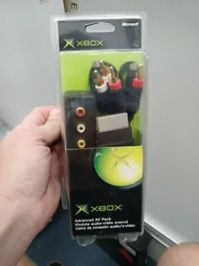 Microsoft Xbox Advanced AV Pack Module Connection Cable S Video New - Picture 1 of 4