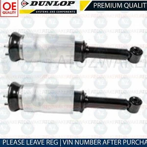 PER RANGE ROVER SPORT L320 BORSE SOSPENSIONI PNEUMATICHE ANTERIORI MONTANTI OE ORIGINALI DUNLOP X2 - Foto 1 di 1