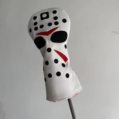 AVOCADOSHARK Premium Super Cool Driver Headcover Golf Club Head Cover for Driver White 1 WOOD
