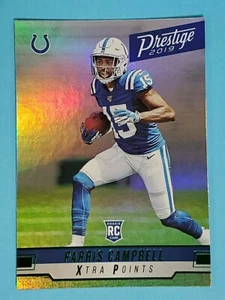 2019 Panini Prestige Xtra Points GREEN Parris Campbell Colts #256 - Picture 1 of 2