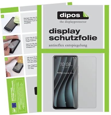 6x Screen Protector for HTC Desire 20 Pro Protection Anti Glare dipos - Image 1 of 4