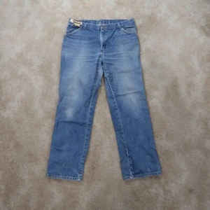Vintage Big Ben Straight leg Jeans Men's 38x32 Distressed Denim Grunge - Picture 1 of 12