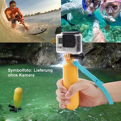 net4web Schwimmgriff für GoPro und dazu zubehörkompatiblen Kameras - Bild 1 von 4
