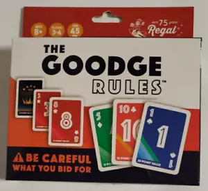The Goodge Rules by Regal (ages 8+, 3-4 players, 45 minutes) NEW - Picture 1 of 2