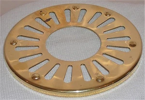 Very solid brass pot stand circa 1980s - Picture 1 of 2