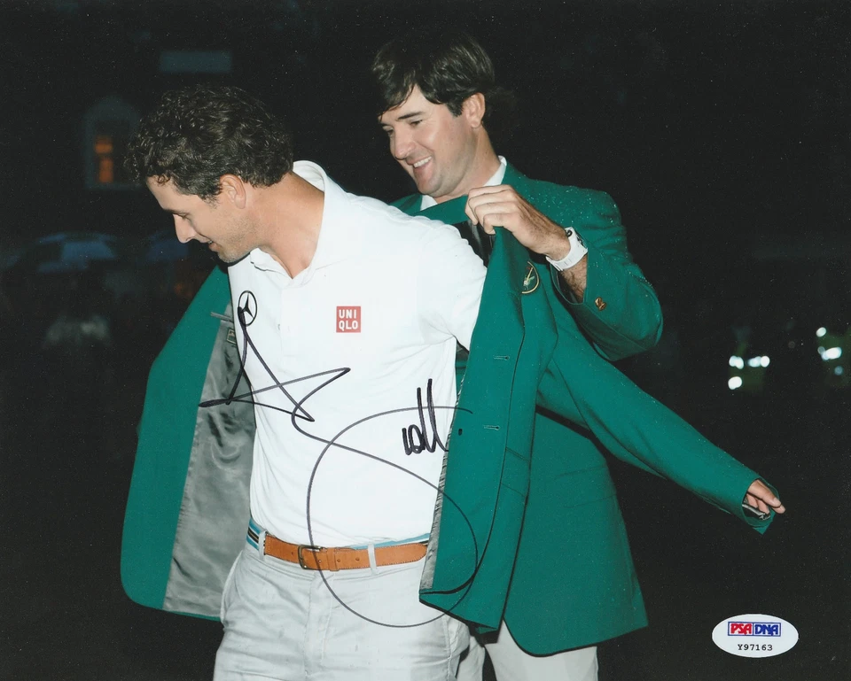 ADAM SCOTT SIGNED AUTO'D 8X10 PHOTO PSA/DNA COA Y97163 PGA MASTERS CHAMPION - Image 1 of 1