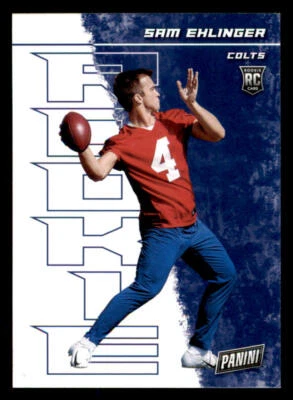 2021 Panini Player of the Day #60 Sam Ehlinger (ref 236472) - Image 1 of 2