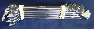 Snap on VS807B SAE Four-Way Angle Head Open-End Wrench Set 6pc MISSING 1/2" - Picture 1 of 5