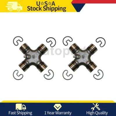 Eje trasero GM 2 piezas todas las juntas junta universal U para Toyota Tacoma 2005-2014 Foto 1 de 3