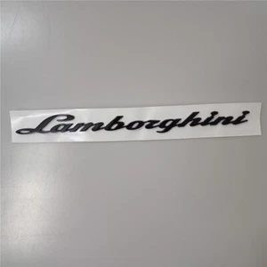 Lamborghini URUS Gloss Black Rear Badge Script Lettering Emblem 4ML853742 - Picture 1 of 4