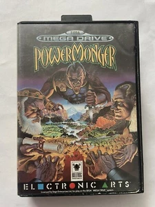 " POWERMONGER” SEGA Mega Drive Game Boxed Complete With Instructions. Tested - Picture 1 of 14